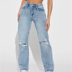 Zara Washed Jeans
